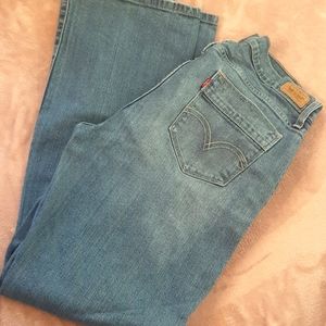 Levi's curvy bootcut 529 jeans 12 m
